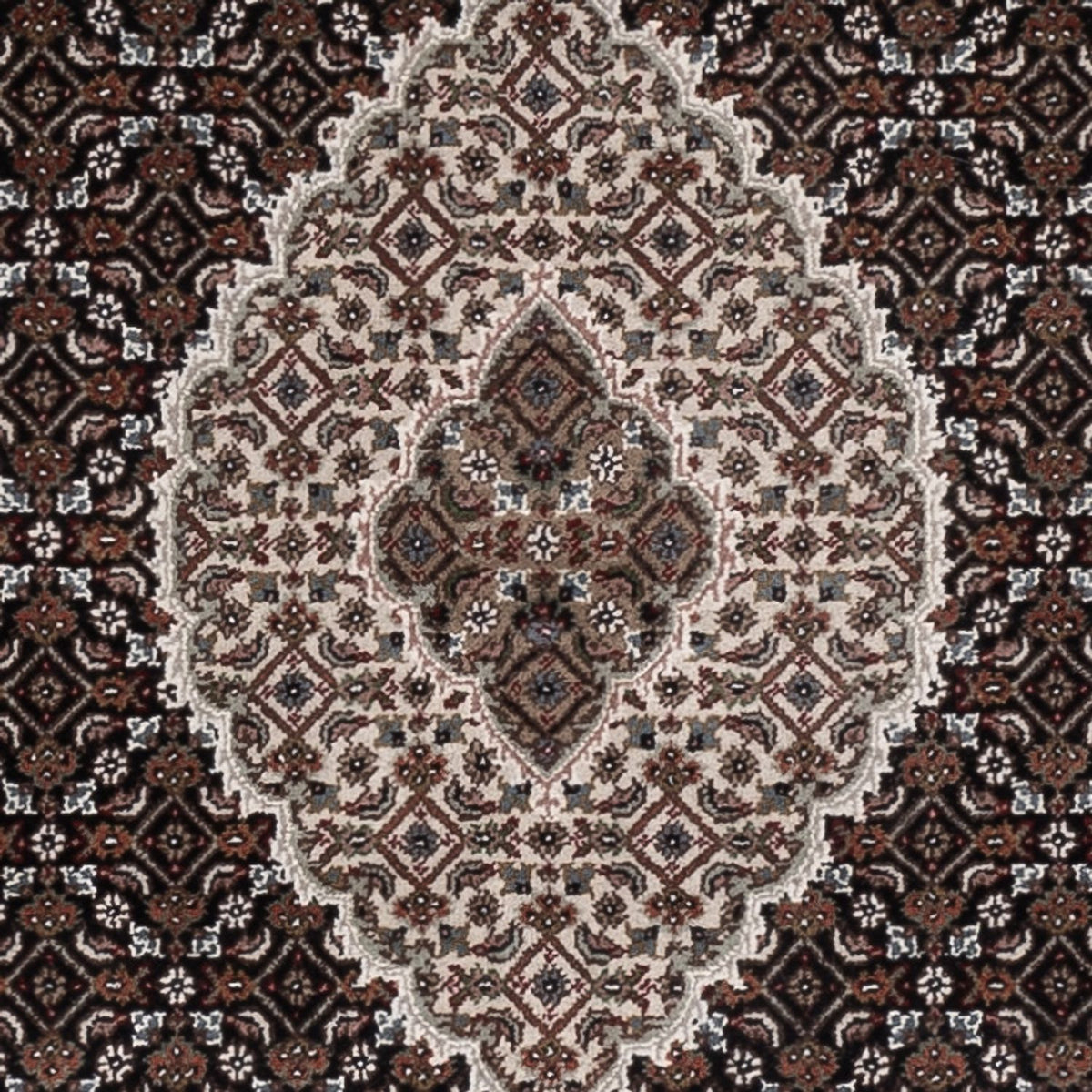Oriental Rug - Tabriz - 184 x 120 cm - dark beige