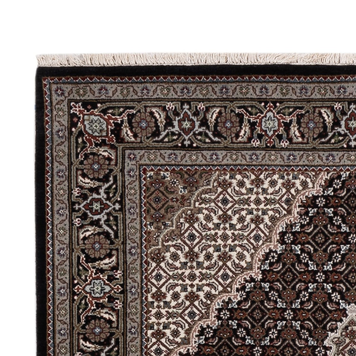 Oriental Rug - Tabriz - 184 x 120 cm - dark beige