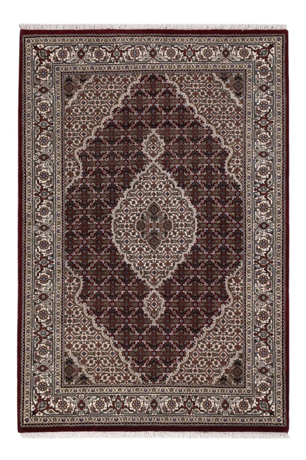 Oriental Rug - Tabriz - 186 x 124 cm - dark beige