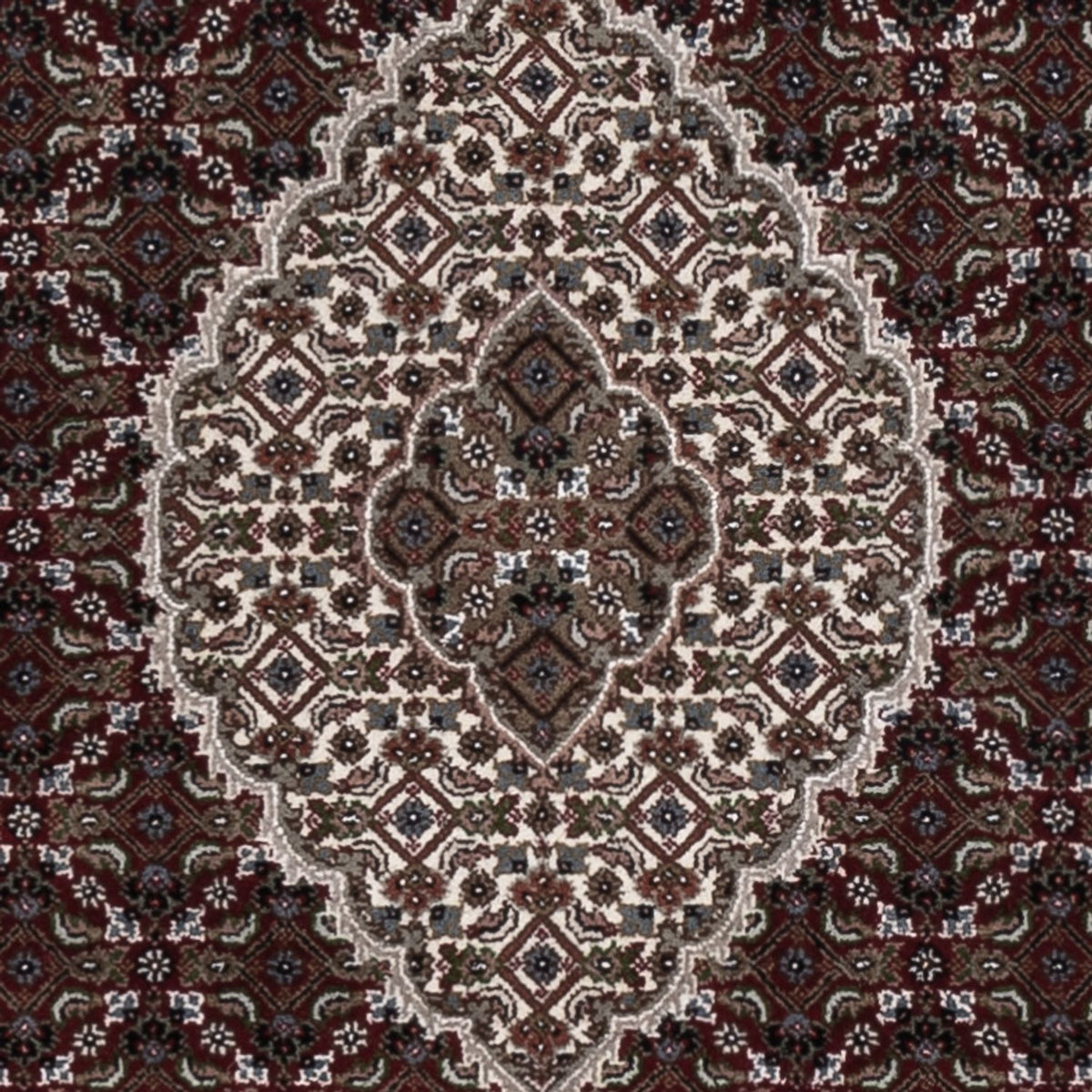 Oriental Rug - Tabriz - 186 x 124 cm - dark beige
