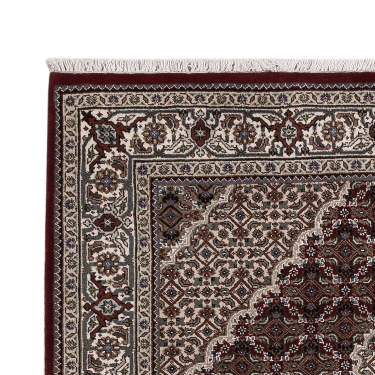 Oriental Rug - Tabriz - 186 x 124 cm - dark beige
