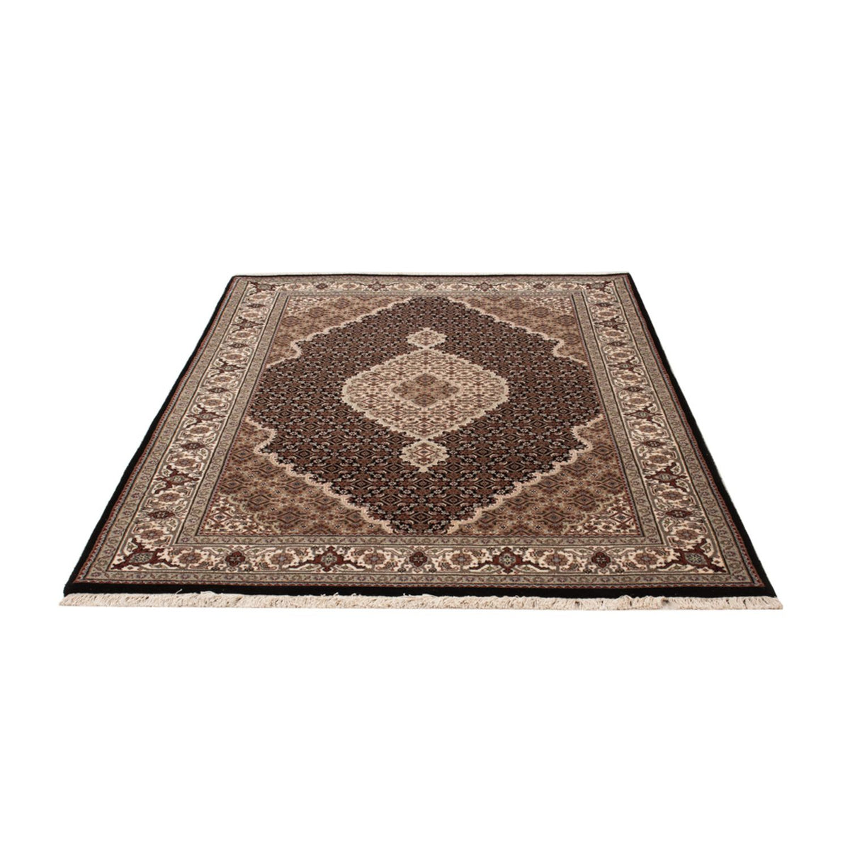 Oriental Rug - Tabriz - 184 x 124 cm - dark beige