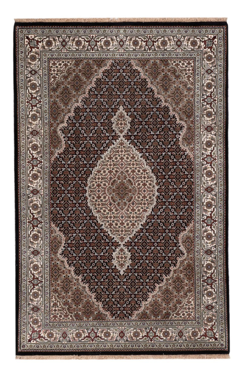 Oriental Rug - Tabriz - 188 x 123 cm - dark beige