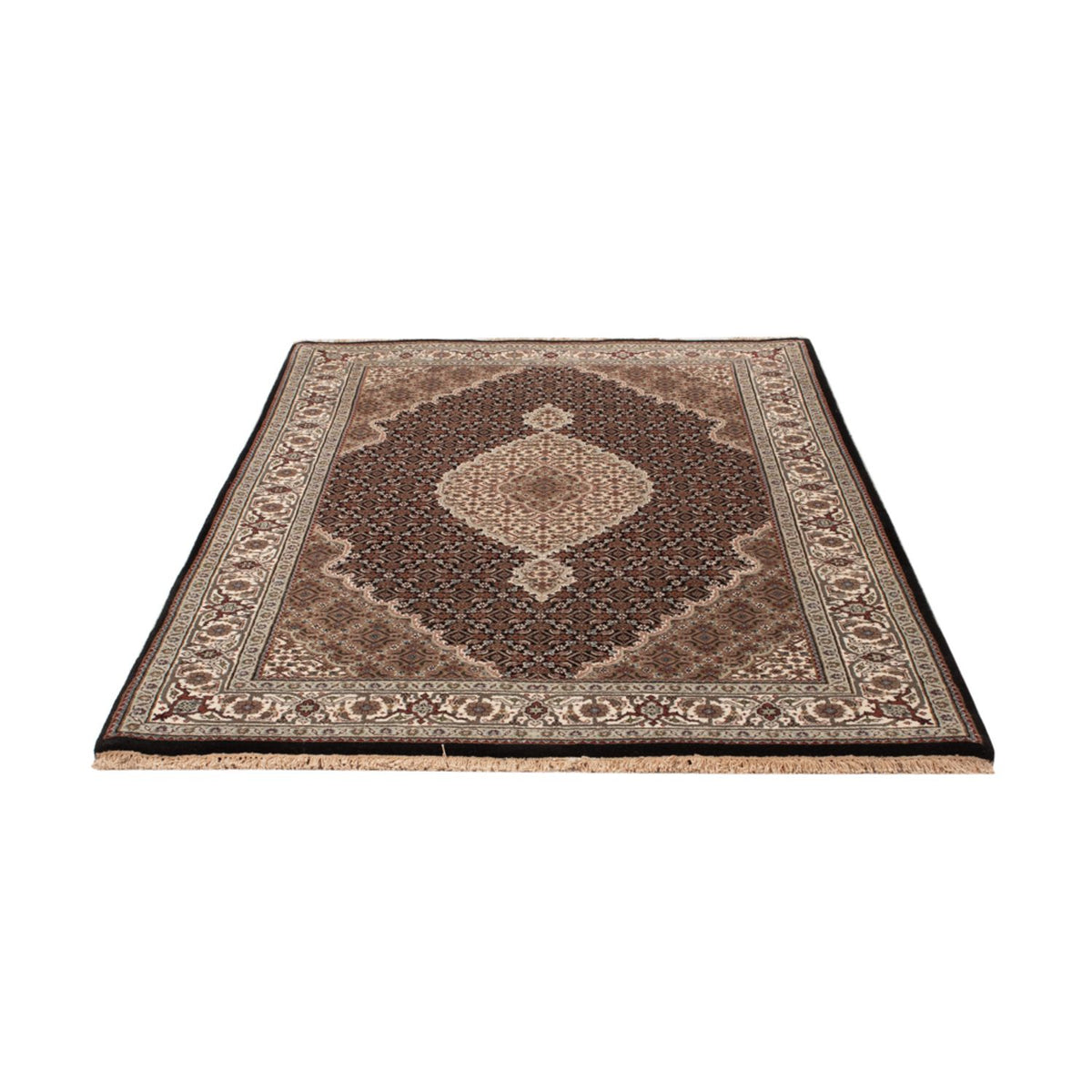 Oriental Rug - Tabriz - 188 x 123 cm - dark beige