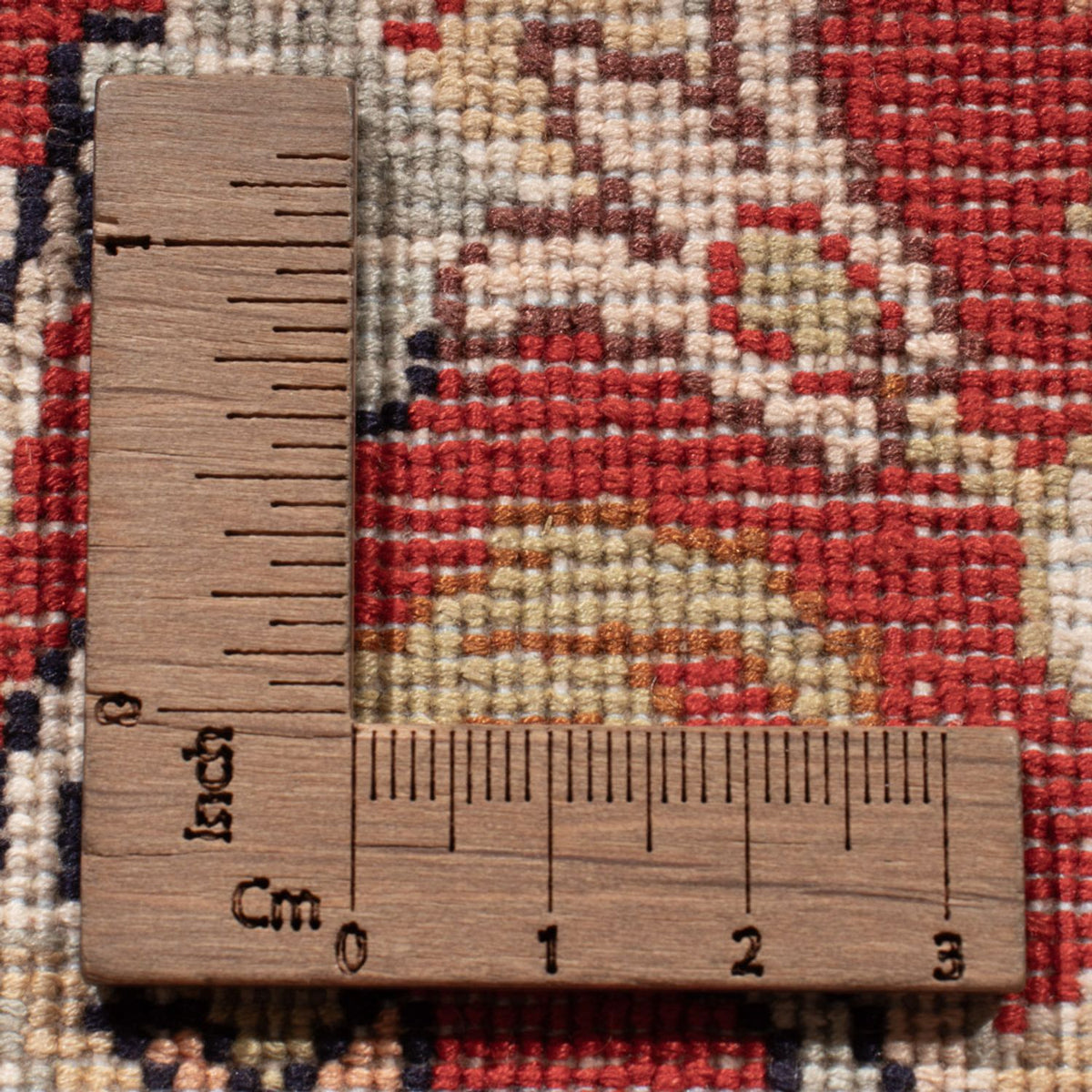 Runner Silk Rug - Kashmir Silk - 241 x 76 cm - red