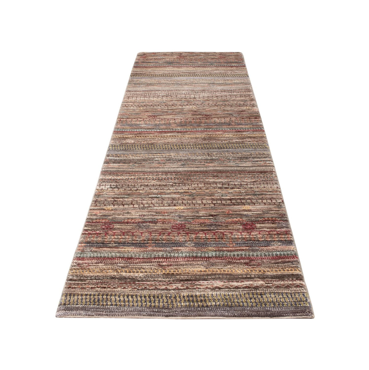 Runner Gabbeh Rug - Perser - 340 x 78 cm - multicolored