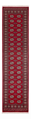 Runner Pakistani Rug - 312 x 79 cm - red