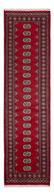 Runner Pakistani Rug - 307 x 77 cm - red