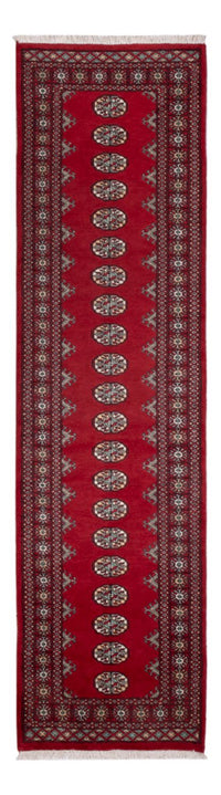 Runner Pakistani Rug - 307 x 77 cm - red