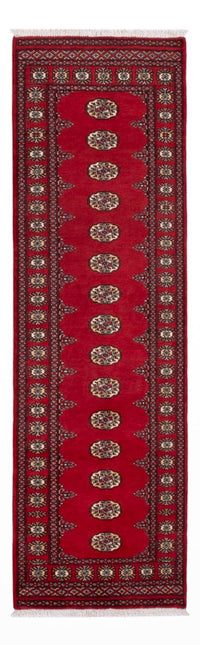 Runner Pakistani Rug - 272 x 80 cm - red