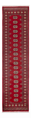 Runner Pakistani Rug - 317 x 78 cm - red