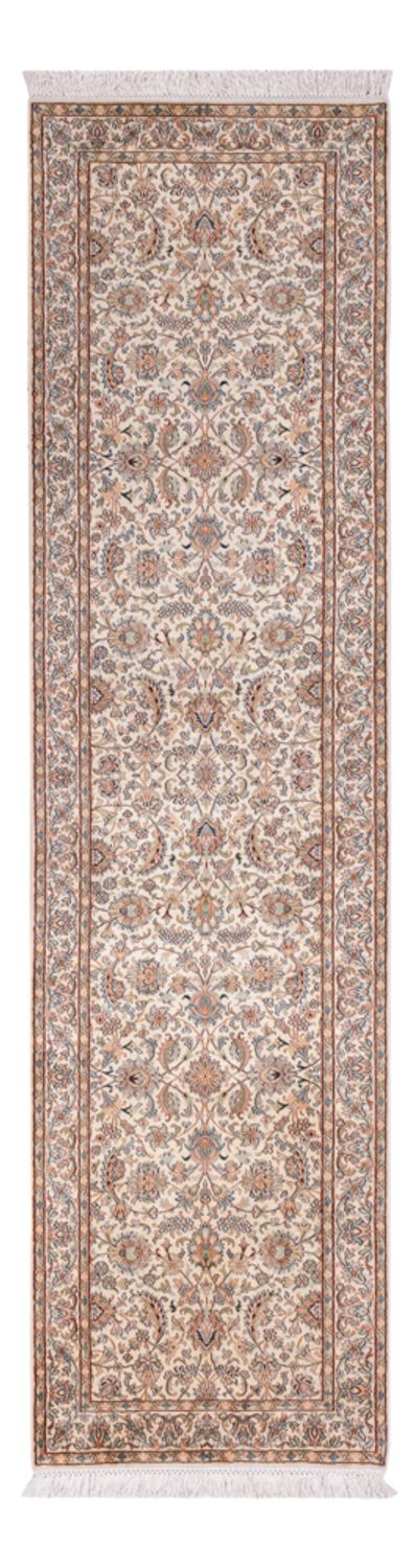 Runner Silk Rug - Kashmir Silk - 307 x 77 cm - beige