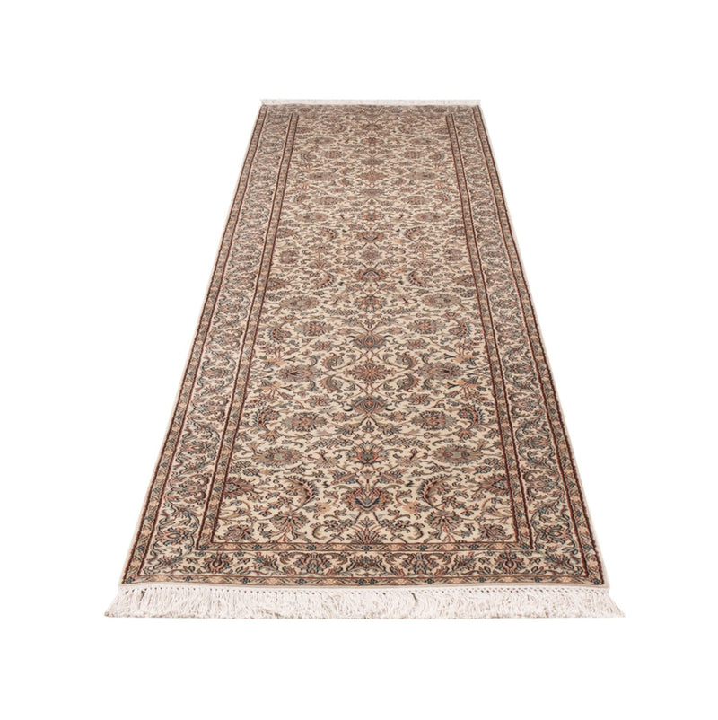 Runner Silk Rug - Kashmir Silk - 307 x 77 cm - beige