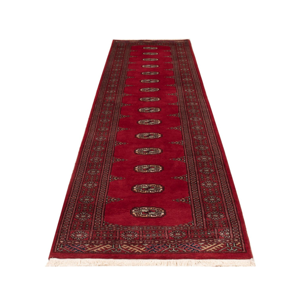 Runner Pakistani Rug - 331 x 81 cm - red