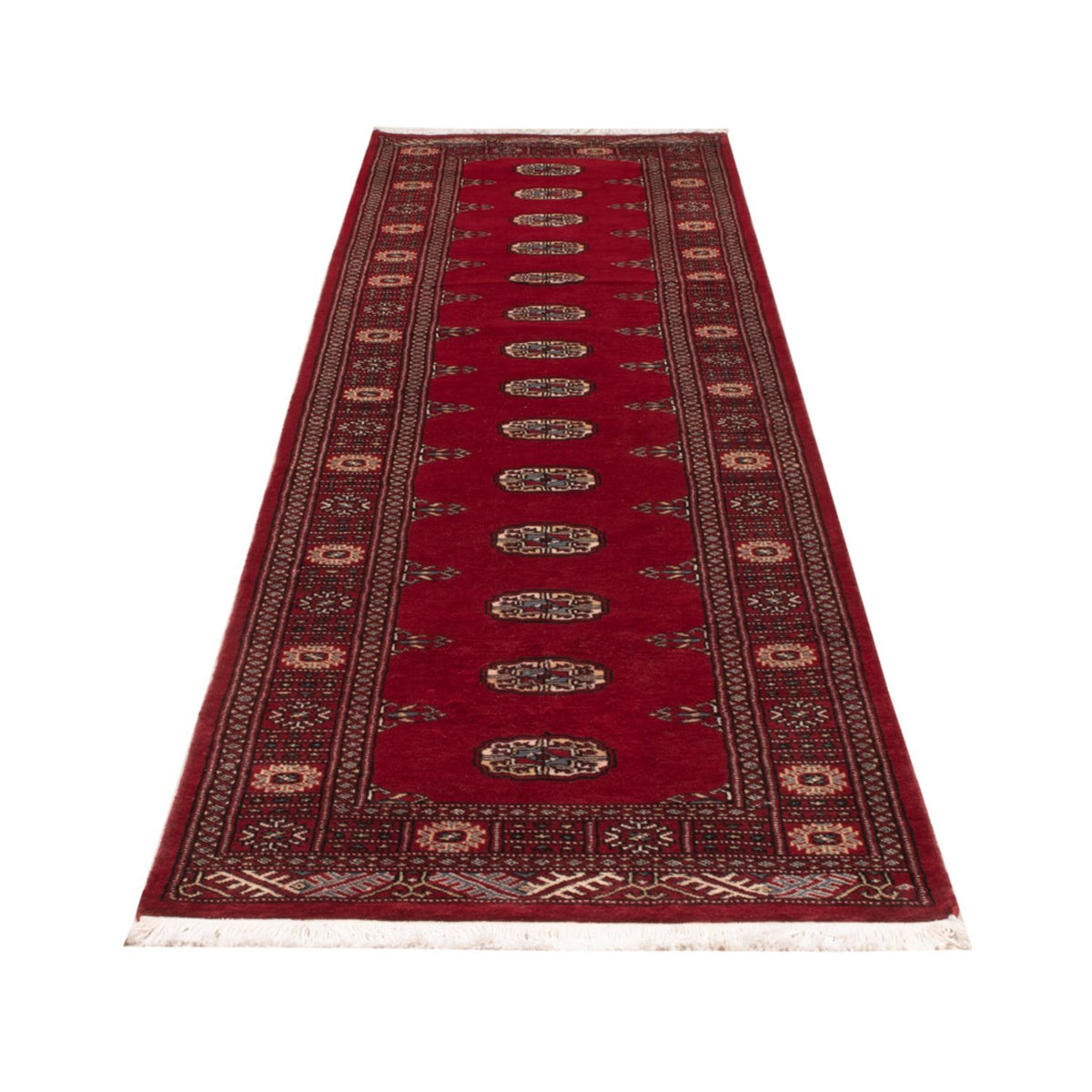 Runner Pakistani Rug - 319 x 79 cm - red