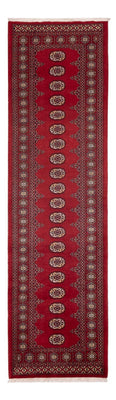 Runner Pakistani Rug - 286 x 79 cm - red