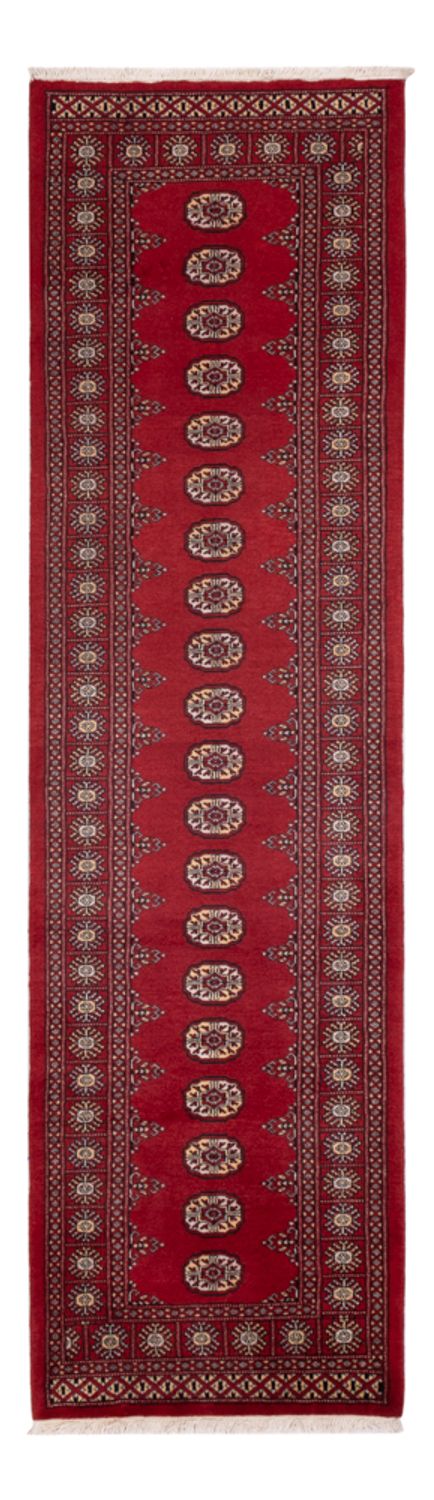 Runner Pakistani Rug - 286 x 79 cm - red