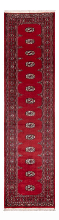 Runner Pakistani Rug - 311 x 78 cm - red