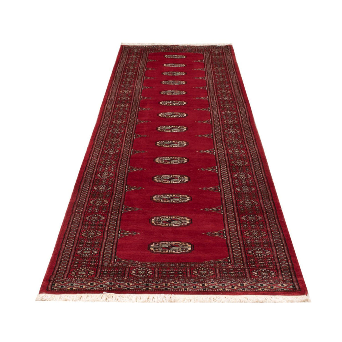 Runner Pakistani Rug - 311 x 78 cm - red