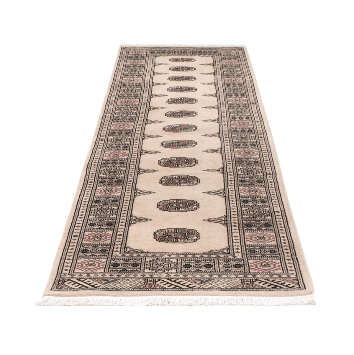 Runner Pakistani Rug - 288 x 79 cm - beige