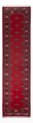 Runner Pakistani Rug - 303 x 79 cm - red
