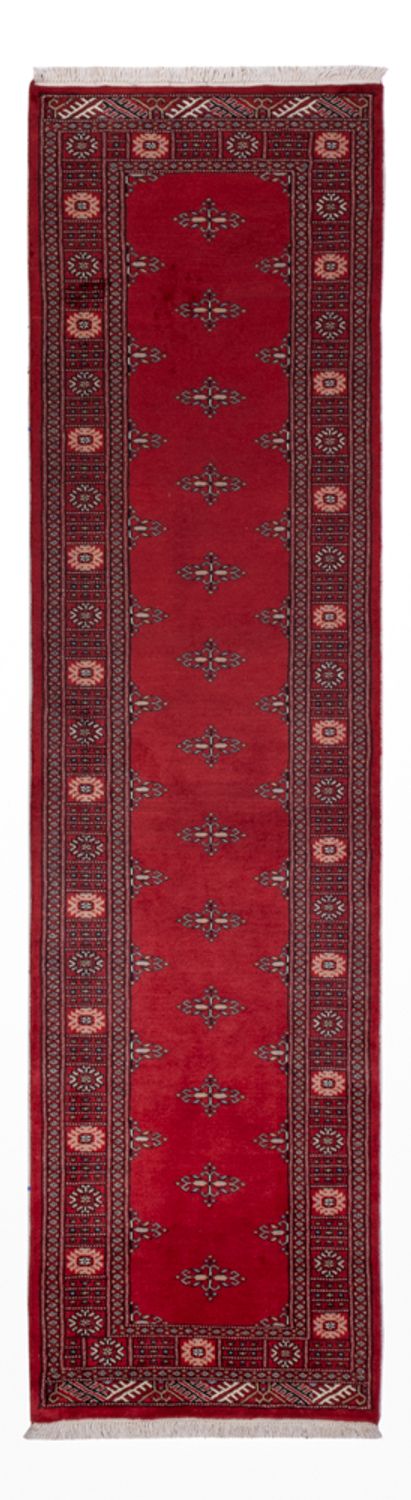 Runner Pakistani Rug - 303 x 79 cm - red