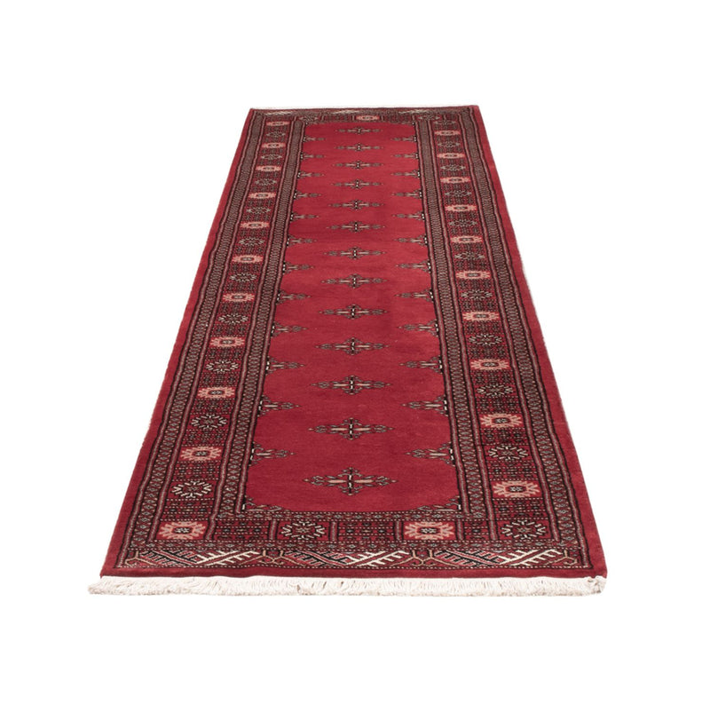 Runner Pakistani Rug - 303 x 79 cm - red