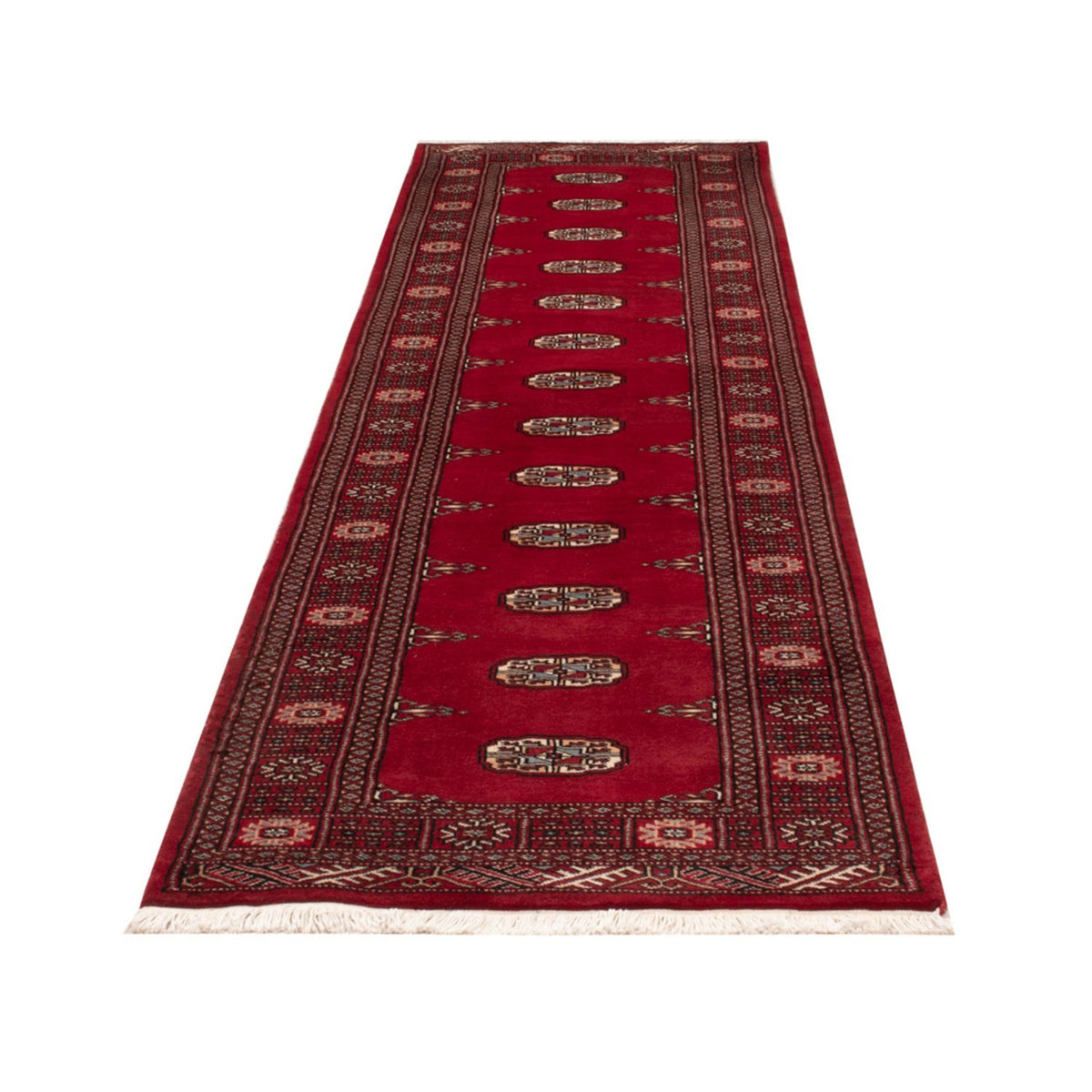 Runner Pakistani Rug - 305 x 77 cm - red