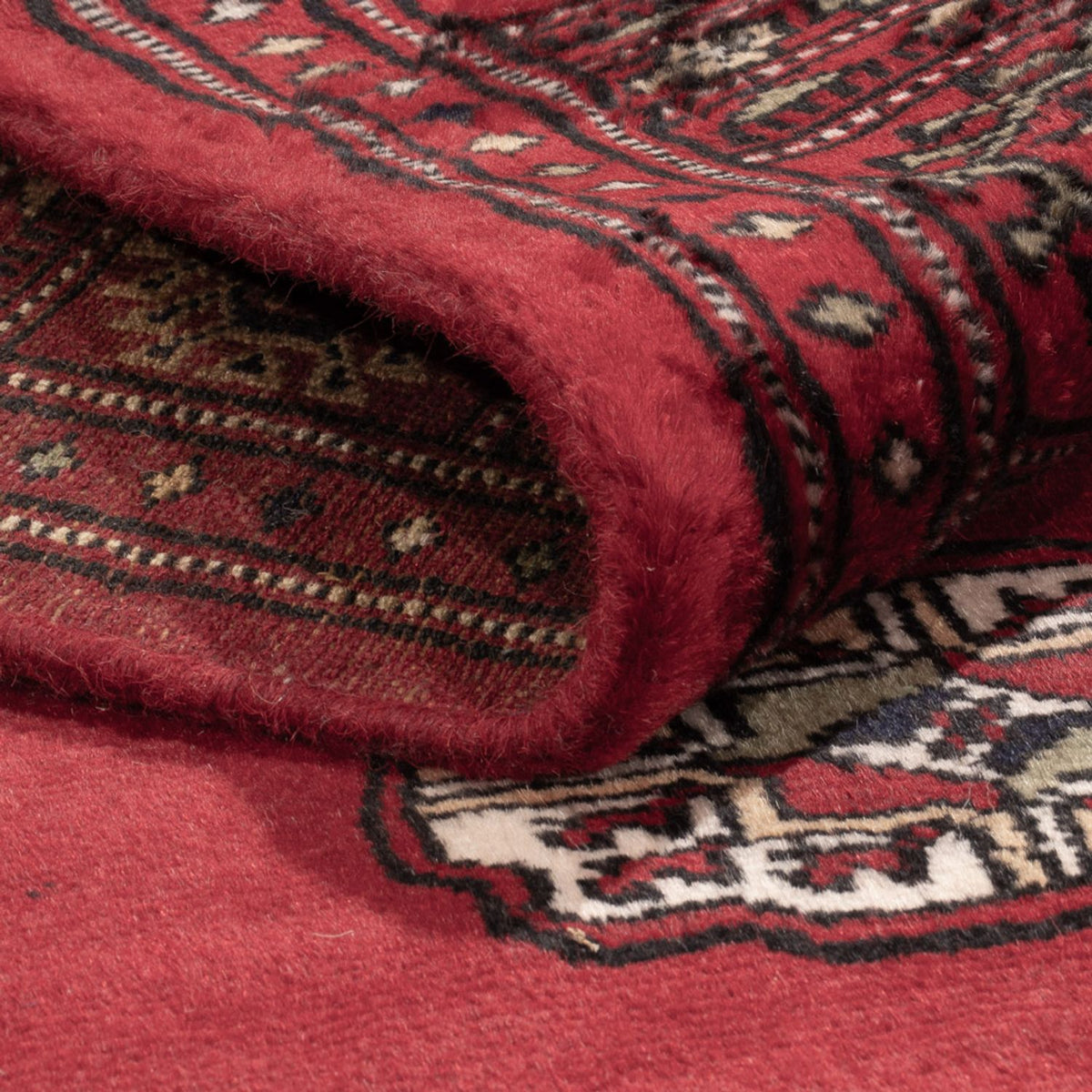 Runner Pakistani Rug - 297 x 79 cm - red