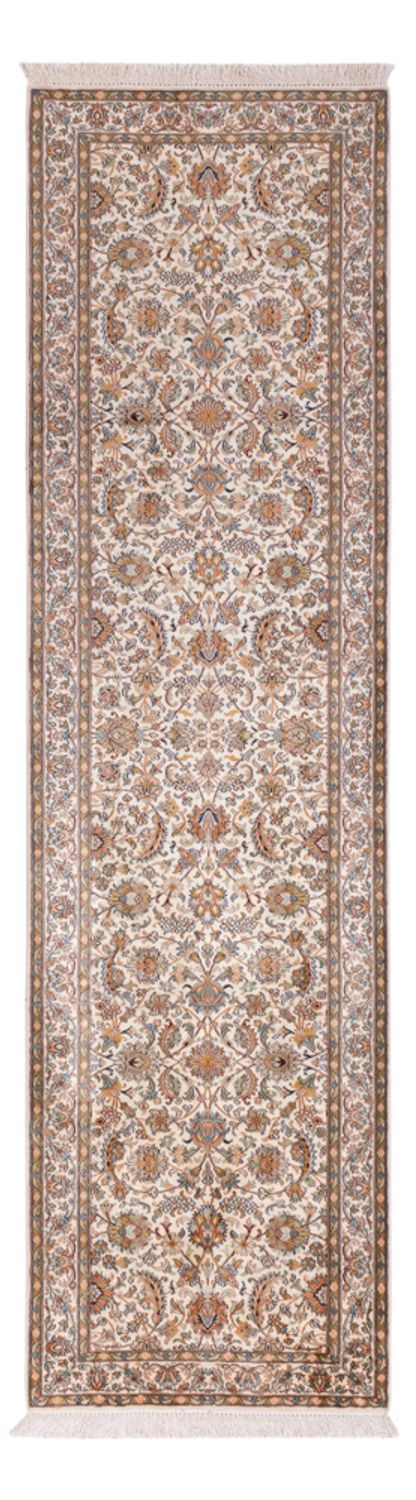 Runner Silk Rug - Kashmir Silk - 308 x 80 cm - beige