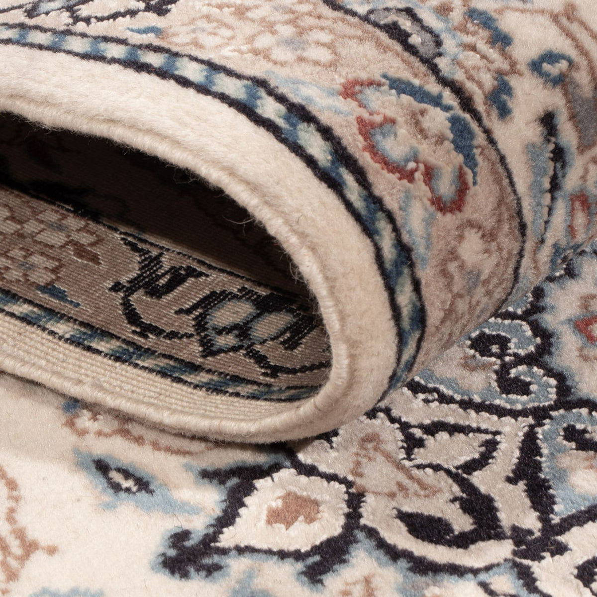 Runner Perser Rug - Nain - 293 x 60 cm - dark beige