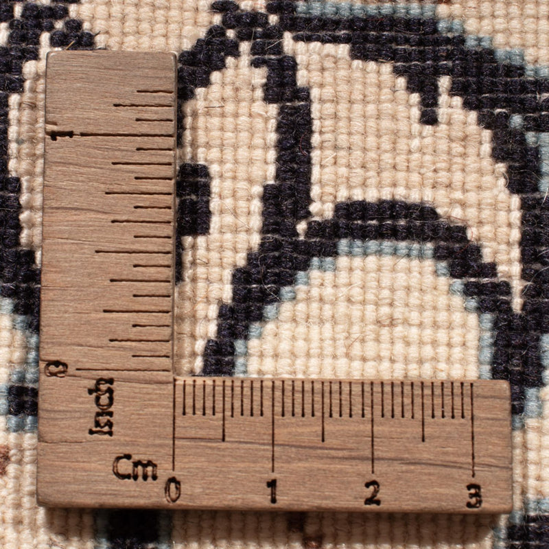 Runner Perser Rug - Nain - 293 x 60 cm - dark beige