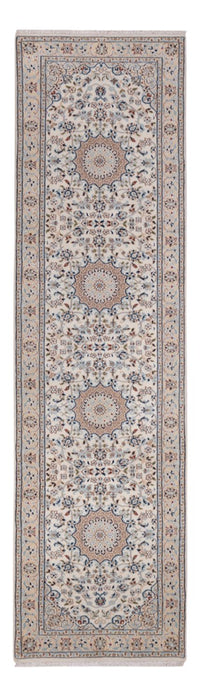 Runner Oriental Rug - Nain - Indus - 307 x 80 cm - beige