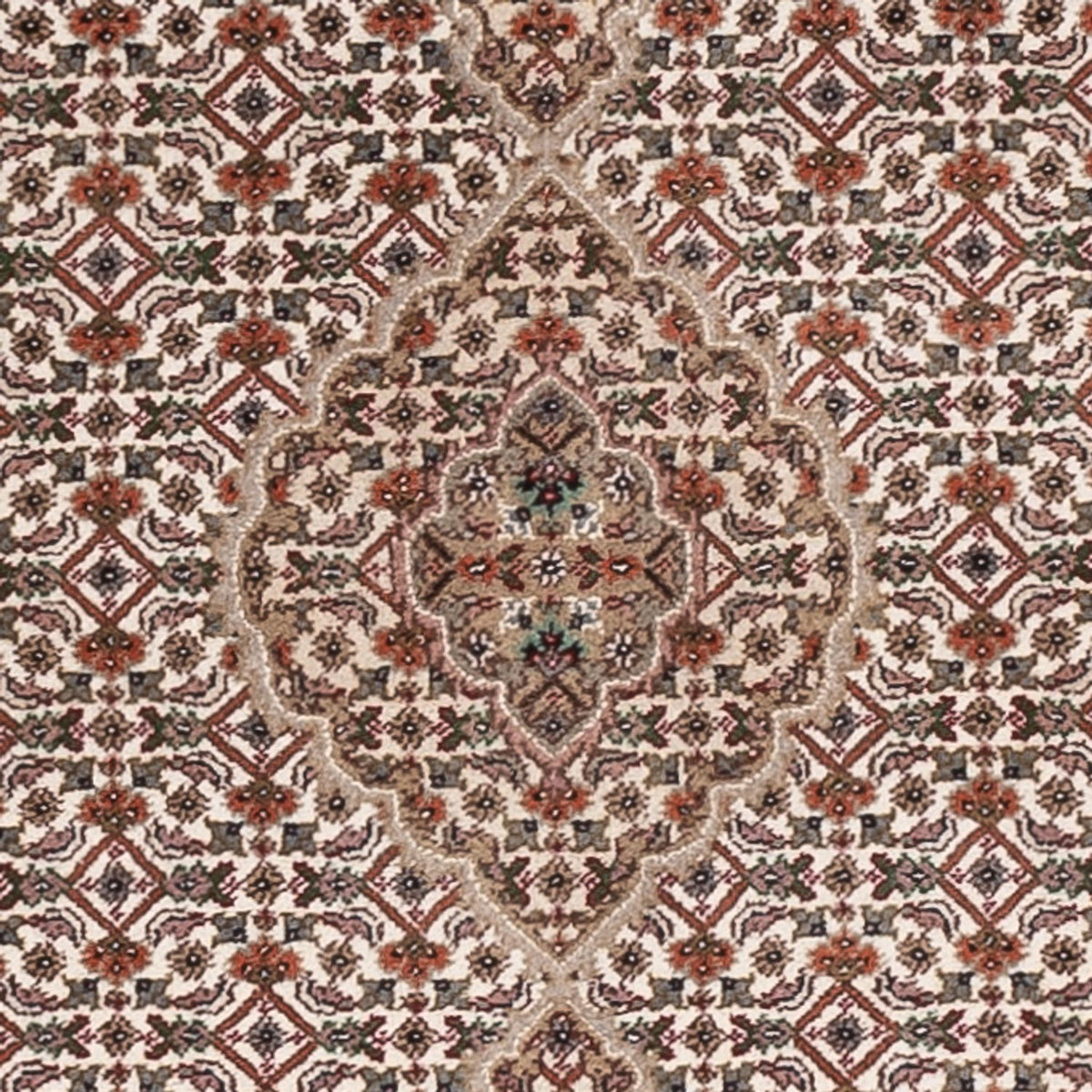 Runner Oriental Rug - Tabriz - 315 x 84 cm - dark beige