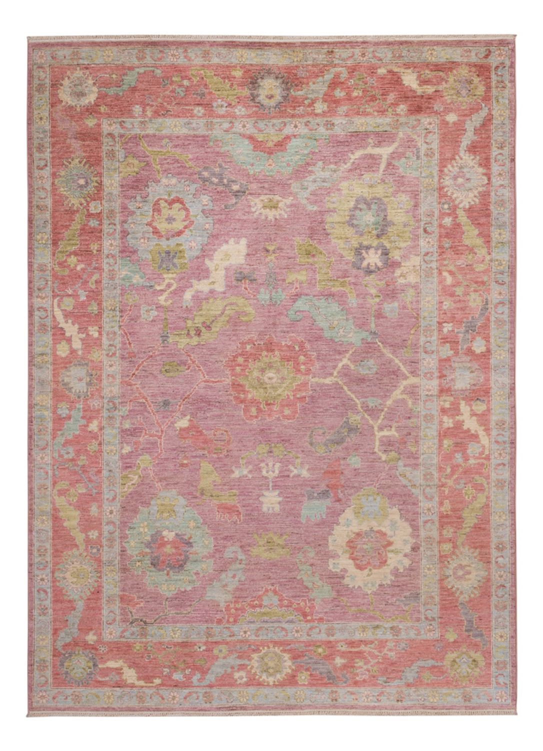 Ziegler Rug - Usak - 241 x 170 cm - light red