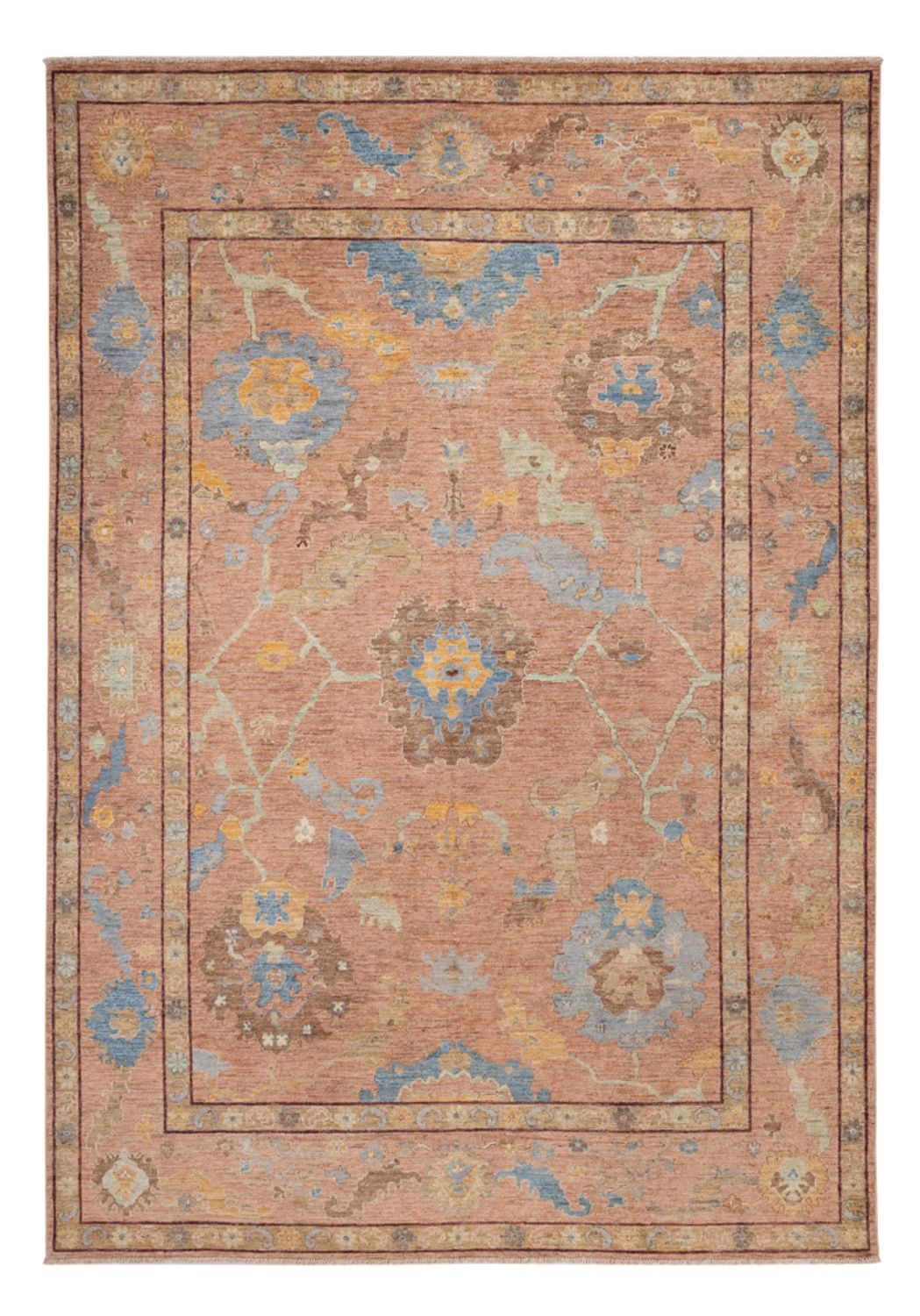 Ziegler Rug - Usak - 297 x 206 cm - dark beige