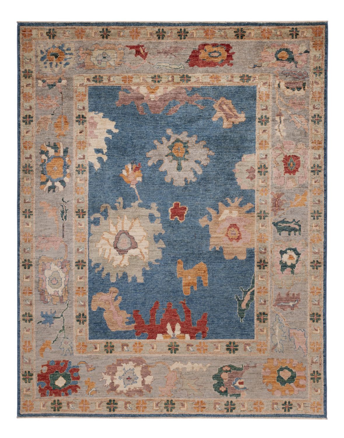 Ziegler Rug - Usak - 260 x 204 cm - blue