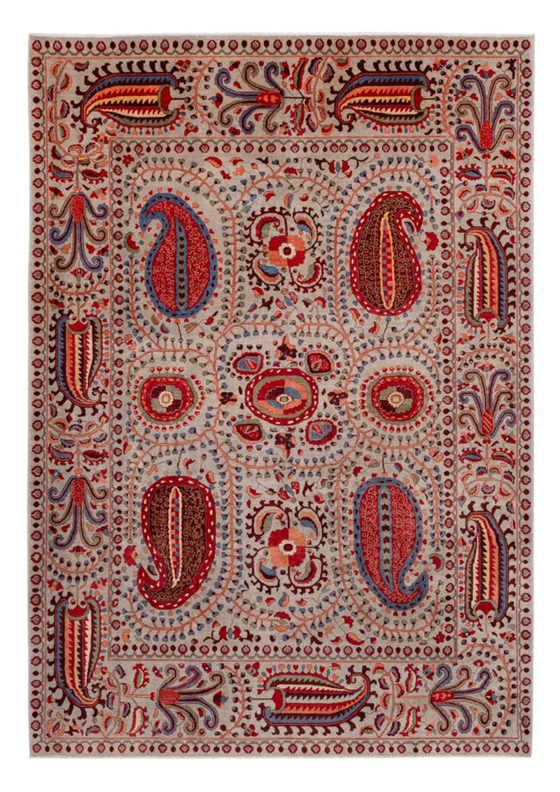 Designer Rug - 380 x 271 cm - red