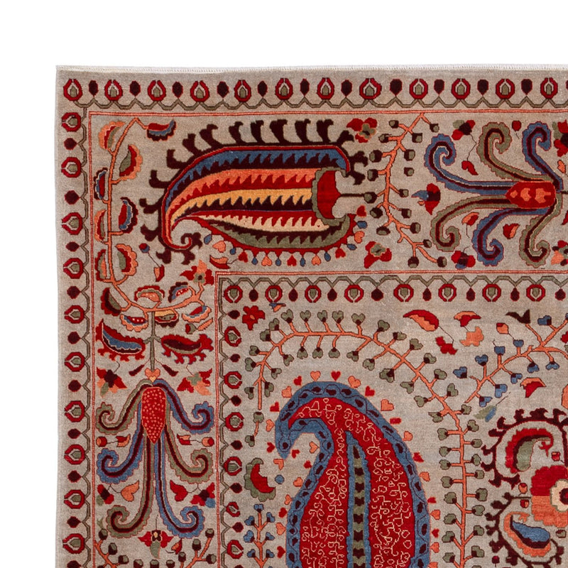 Designer Rug - 380 x 271 cm - red