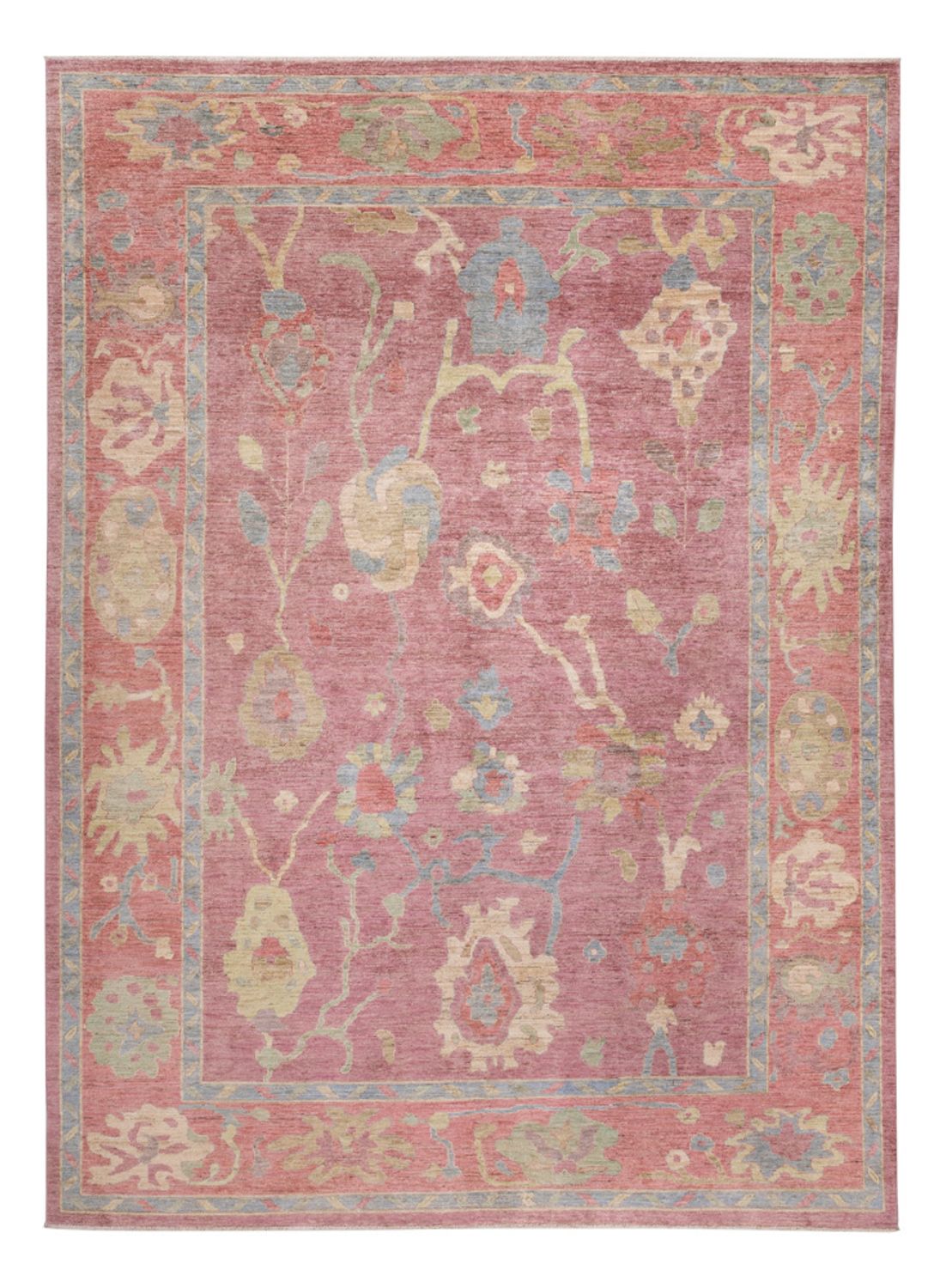 Ziegler Rug - Usak - 369 x 267 cm - light red