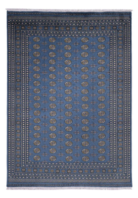 Afghan Rug - Bukhara - 341 x 240 cm - blue