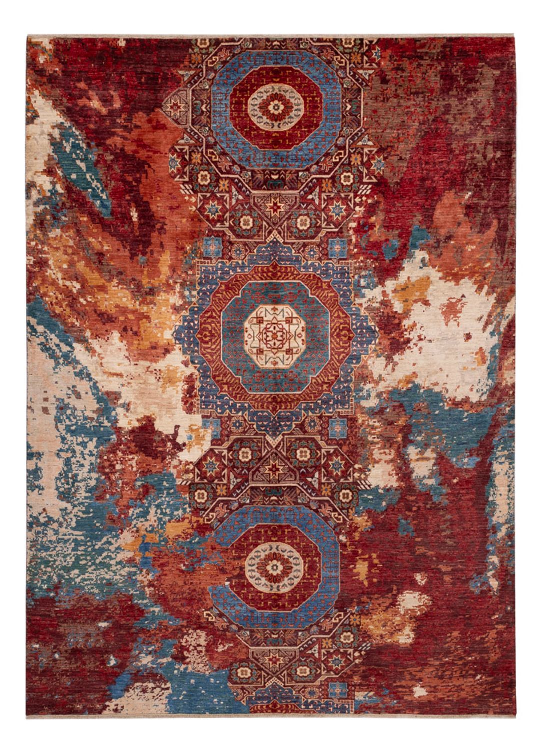 Designer Rug - 333 x 245 cm - multicolored