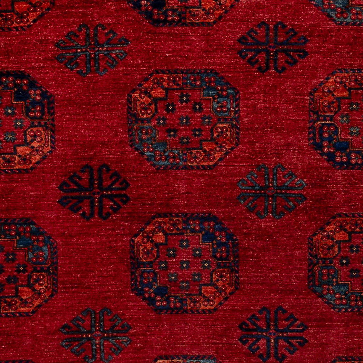 Afghan Rug - 346 x 256 cm - red