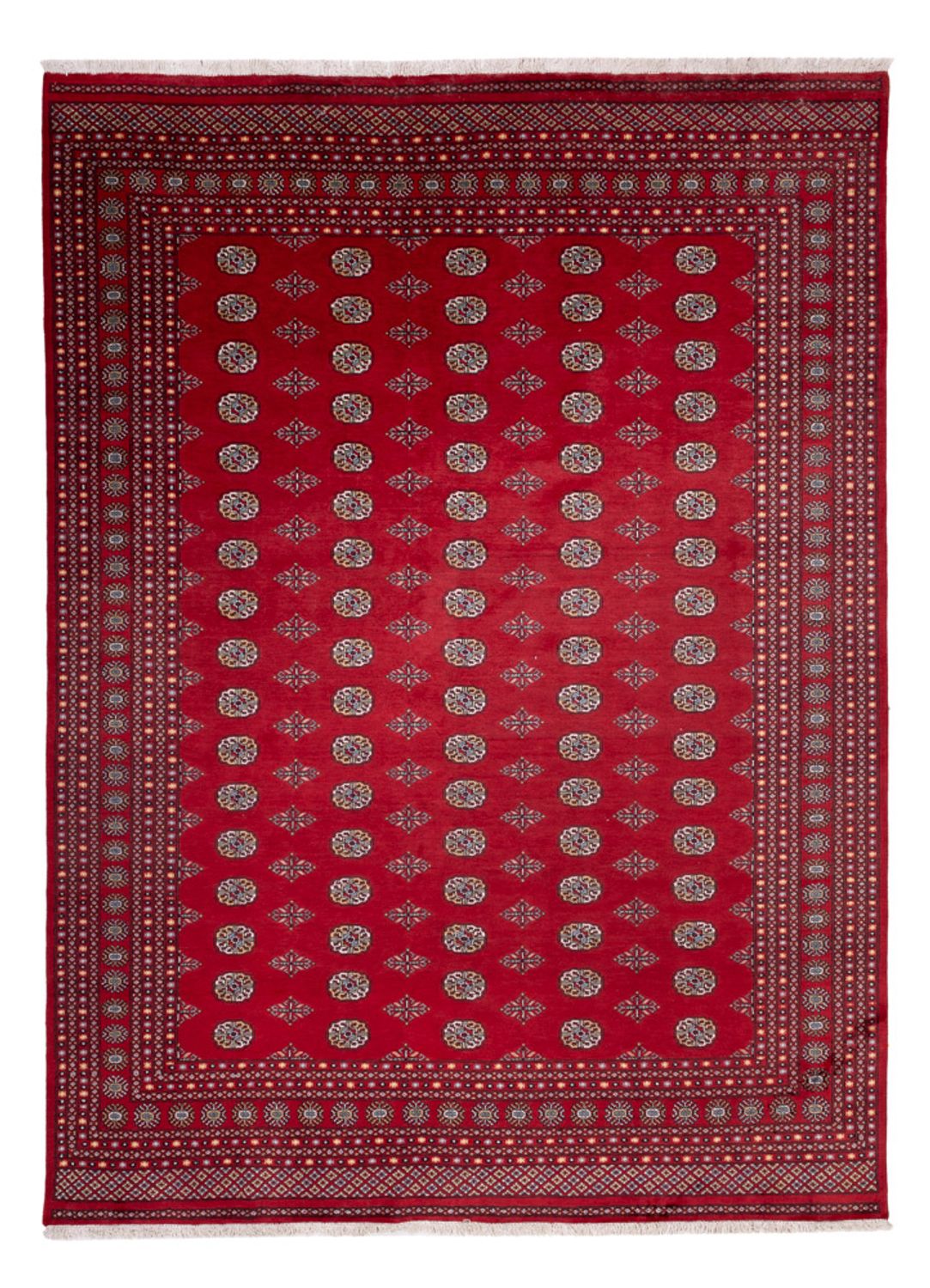 Afghan Rug - Bukhara - 380 x 277 cm - red