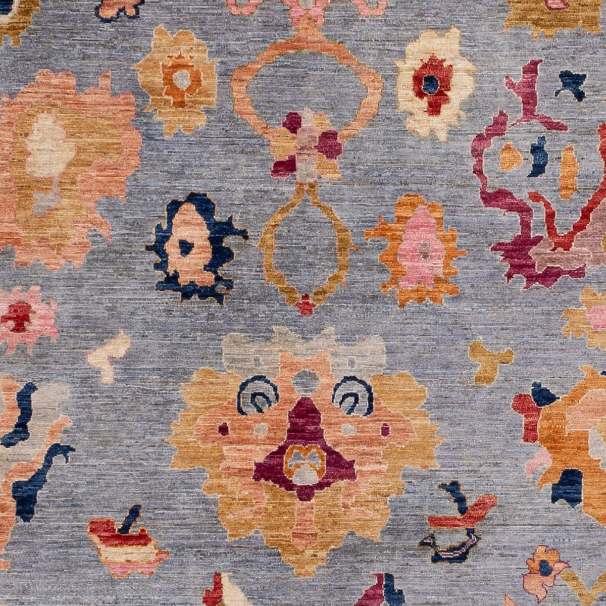 Ziegler Rug - Usak - 357 x 290 cm - light blue