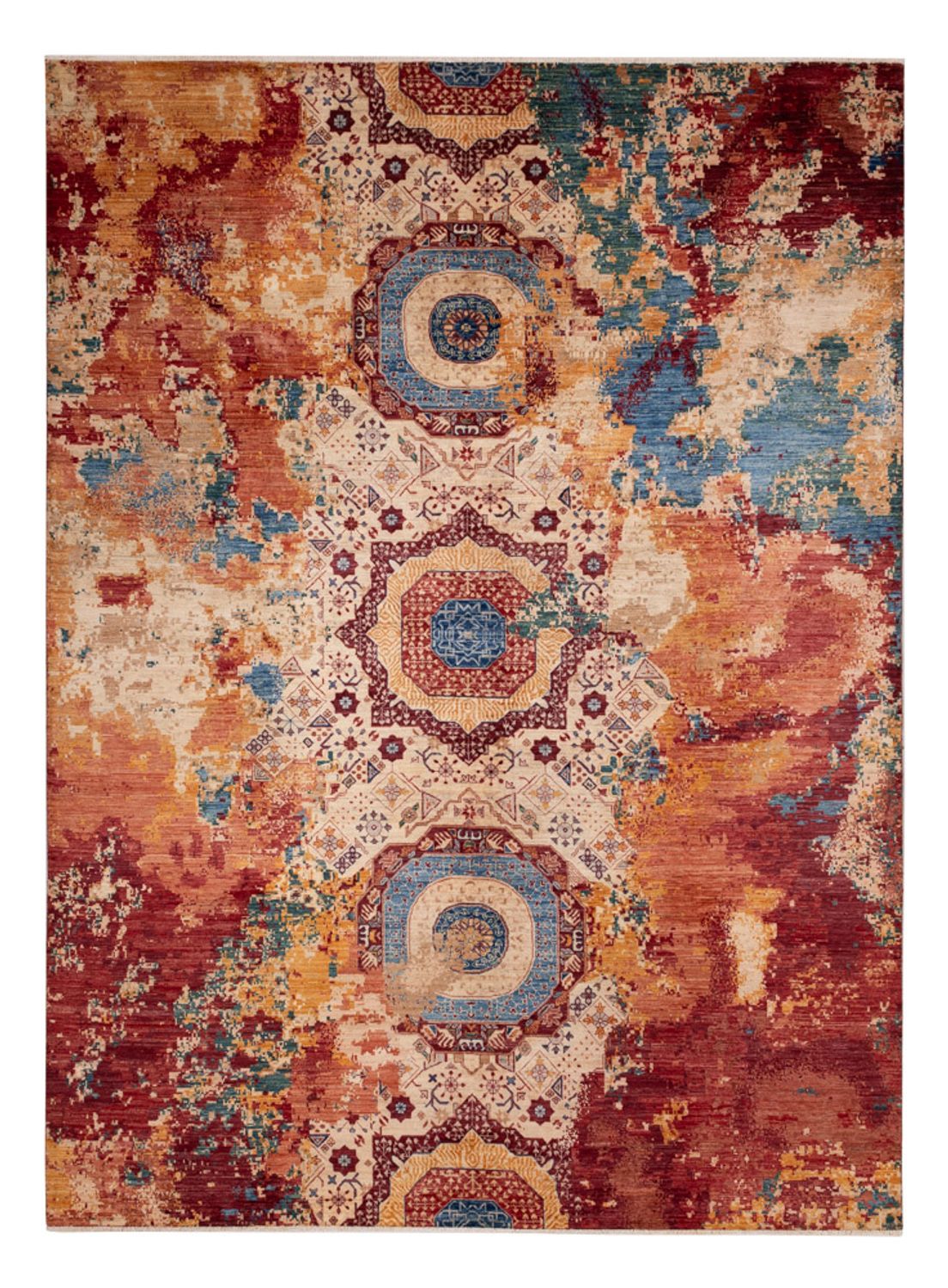 Designer Rug - 335 x 246 cm - multicolored