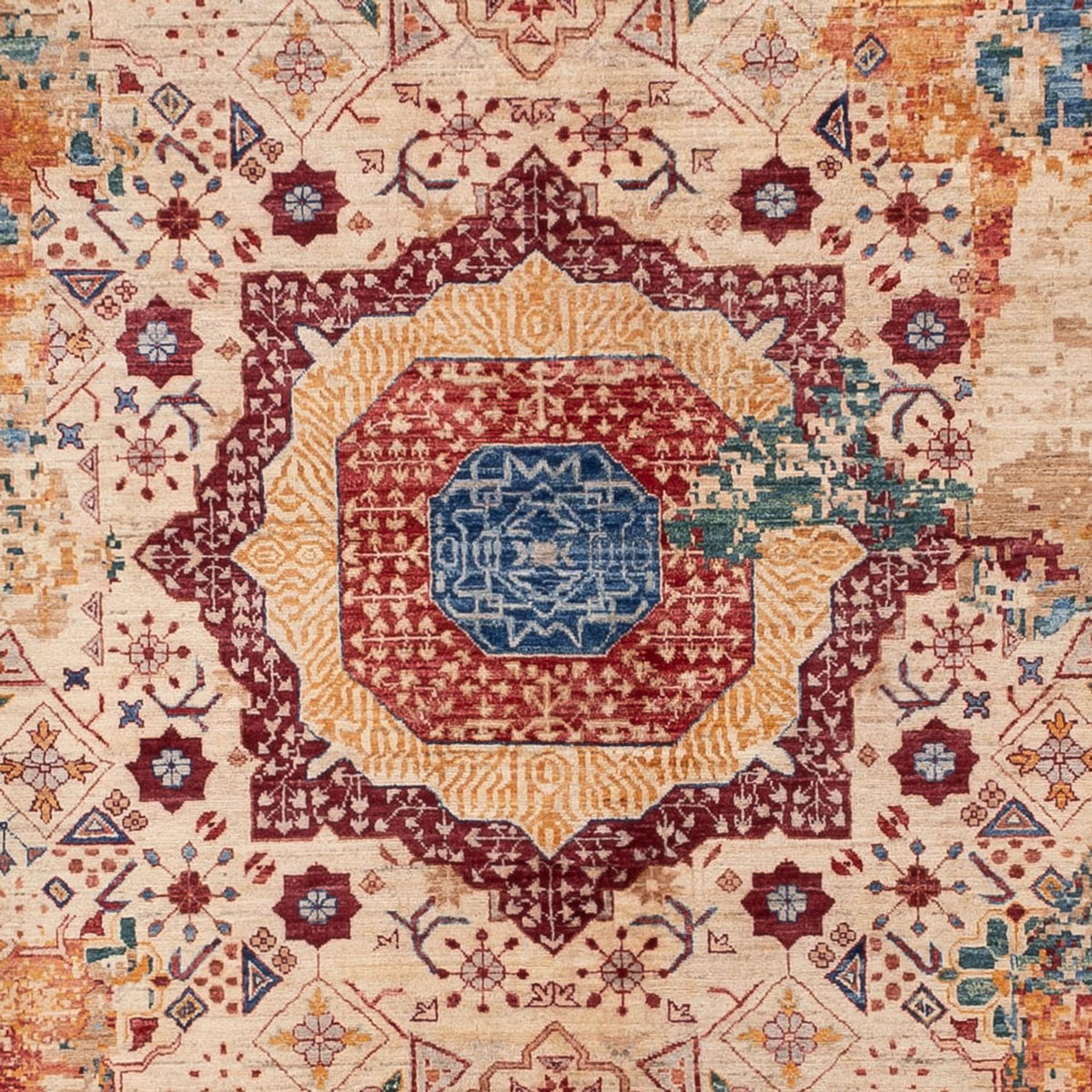 Designer Rug - 335 x 246 cm - multicolored