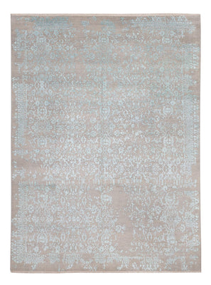 Designer Rug - 358 x 270 cm - light blue