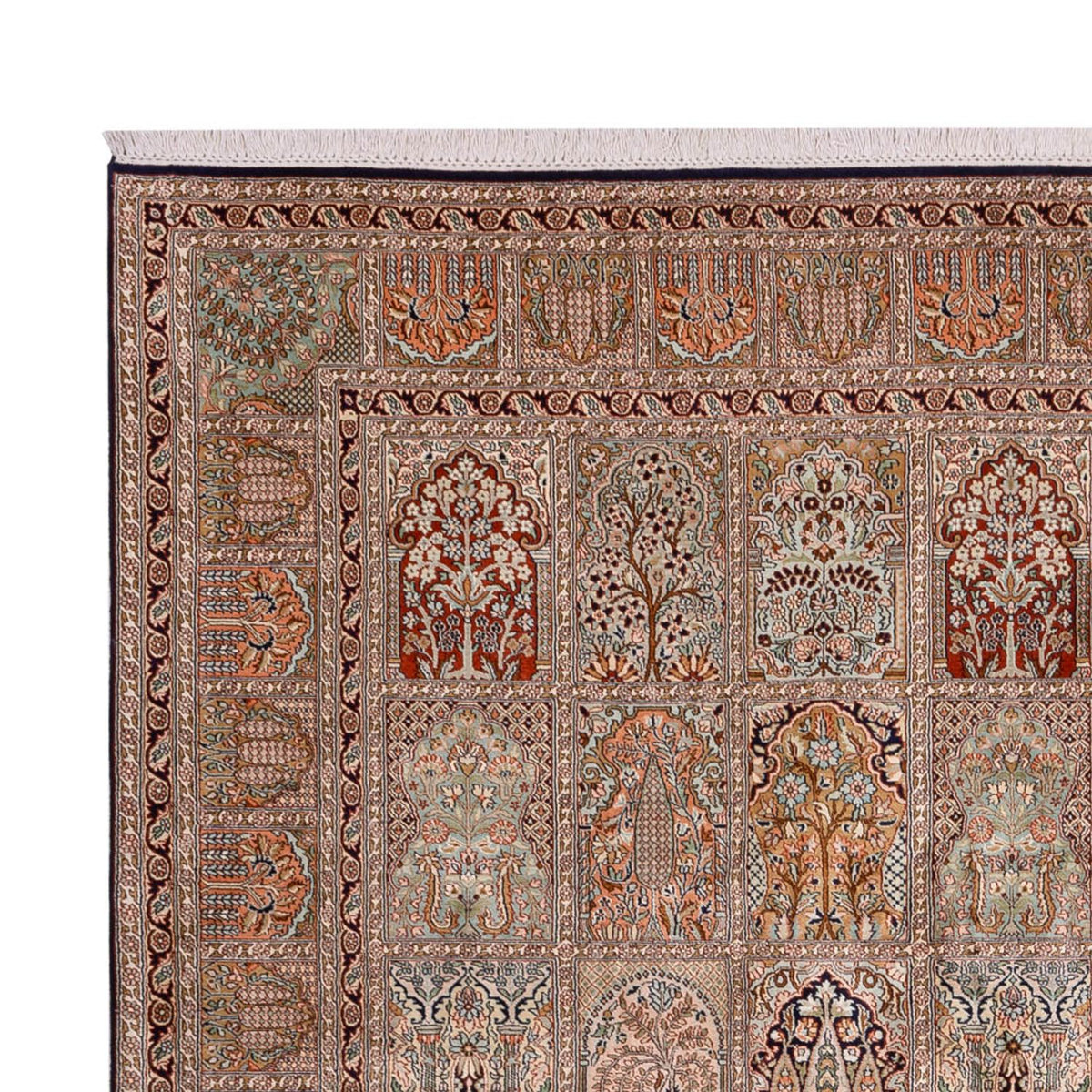 Kashmir Silk Rug 274x362cm - Oriental Rug