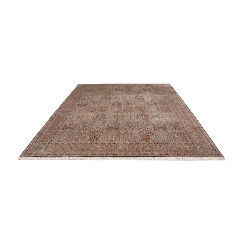 Silk Rug - Kashmir Silk - 362 x 274 cm - dark beige